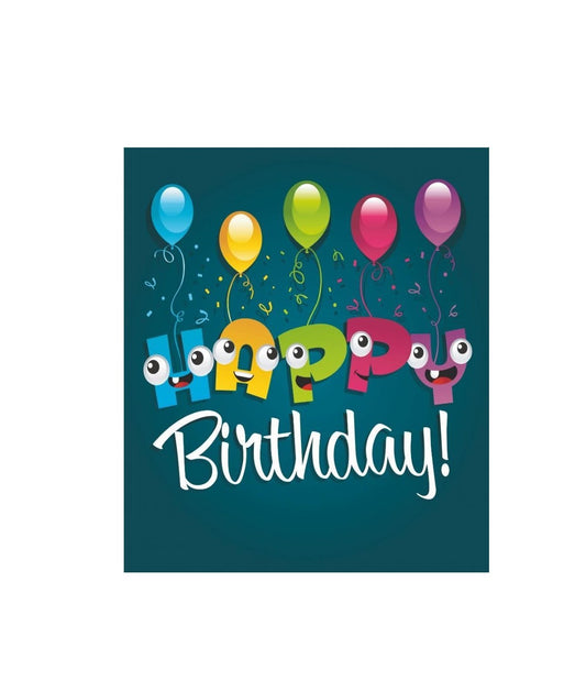 Birthday Card — Baloons