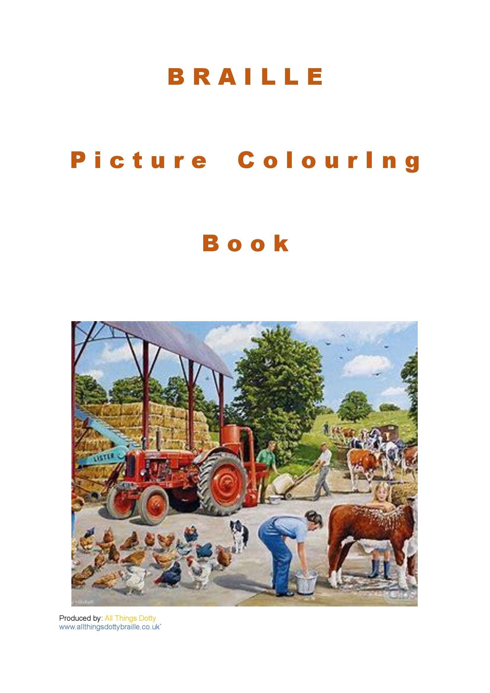 Colouring Book All Things Dotty