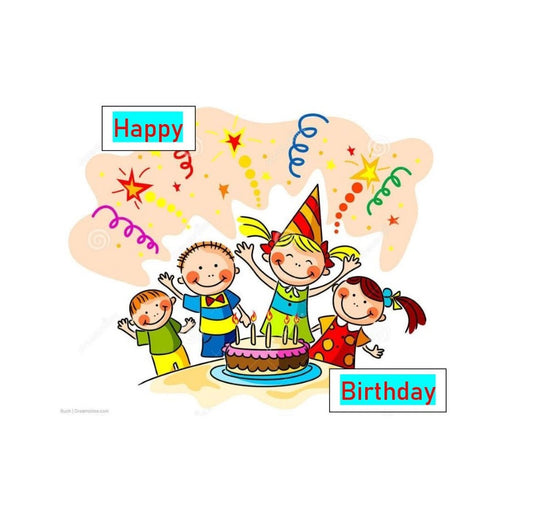 Birthday Card — Children's Party